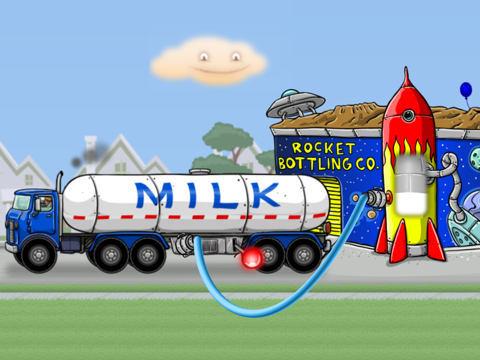 Milk Tanker Truck iPad screenshot 5 - Games app