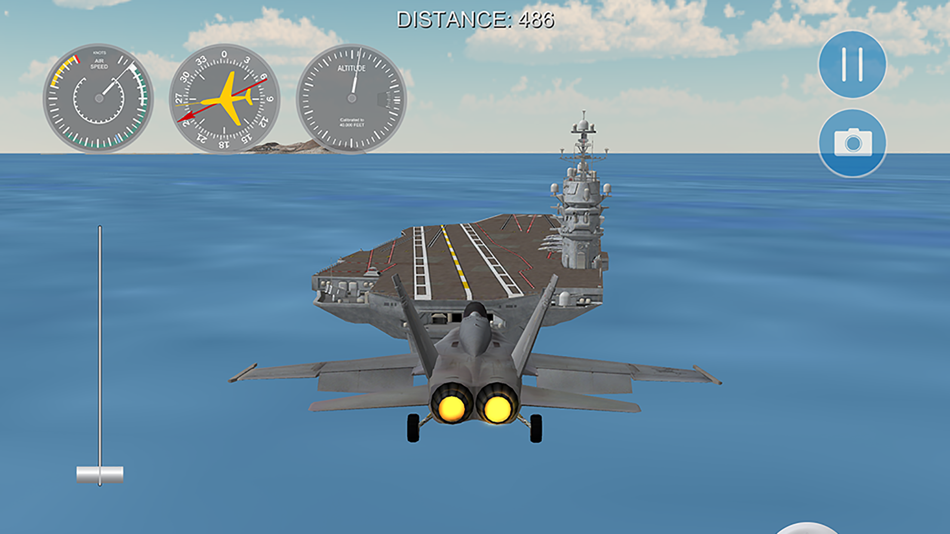 #2. F18 Flight Simulator (iOS) 由: Tri One Games