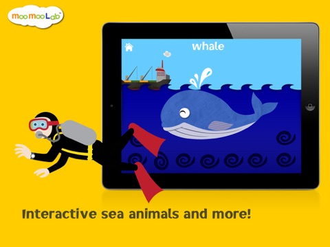 Screenshot #4 pour Marine Animals - Puzzle, Coloring and Underwater Animal Games for Toddler and Preschool Children