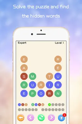 Game screenshot Word Dots - Find Target Words, Brain Challenge Puzzles hack