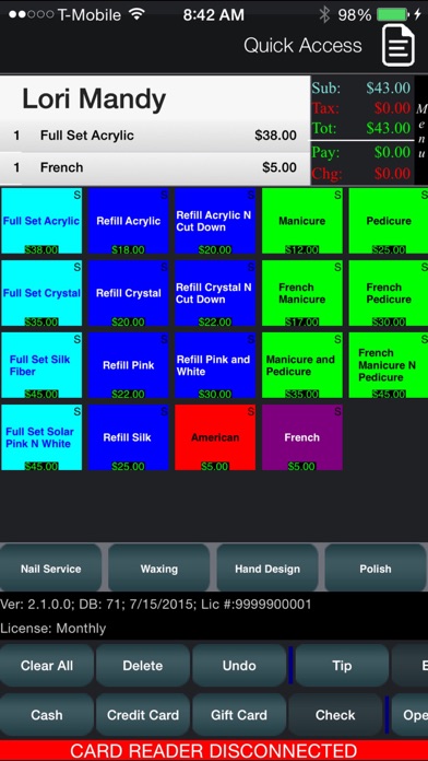 Screenshot #1 pour iNailTech