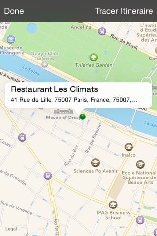 Restaurant Les Climats screenshot 3