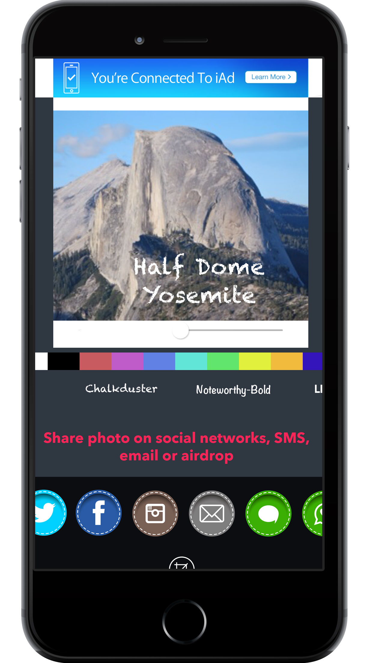 QuickPhotoTxt - add text to photos fast