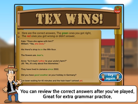 English Grammar Showdown HD screenshot 4