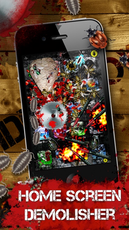 iDestroy Free: Game of bug Fire, Destroy pest before it age! Bring on insect war!