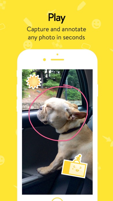 Screenshot #1 pour Annotate - Text, Emoji, Stickers and Shapes on Photos and Screenshots