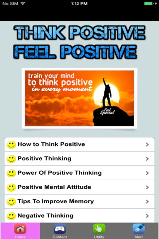 Think Positive Feel Positive screenshot 2