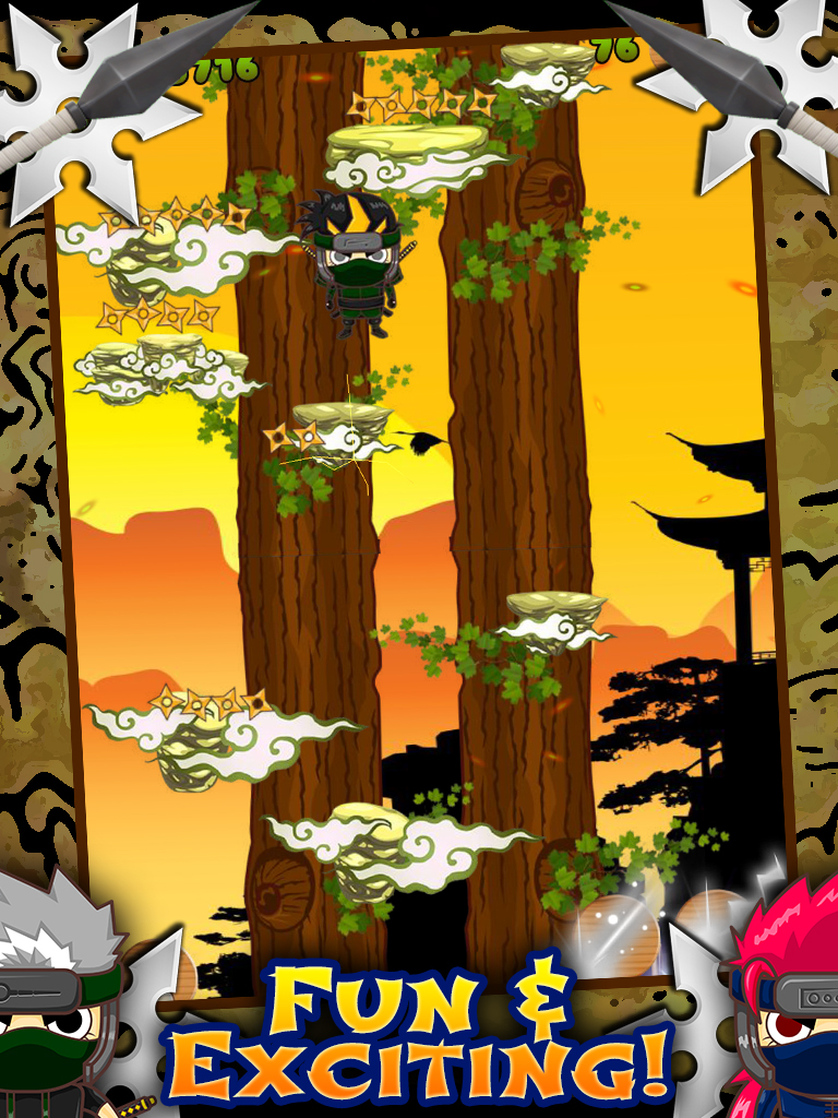 Awesome Ninja Jump Adventure Game FREE