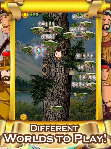 Book of Mormon Jump the Fun LDS Jumping Game FREE iPad screenshot