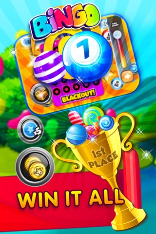 ```A Candy Bingo``` - play big fish dab in pop party-land free screenshot 3