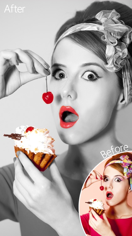 Dash of Color - Black & White, Colorful Photo Editor with Grayscale Effects screenshot-3