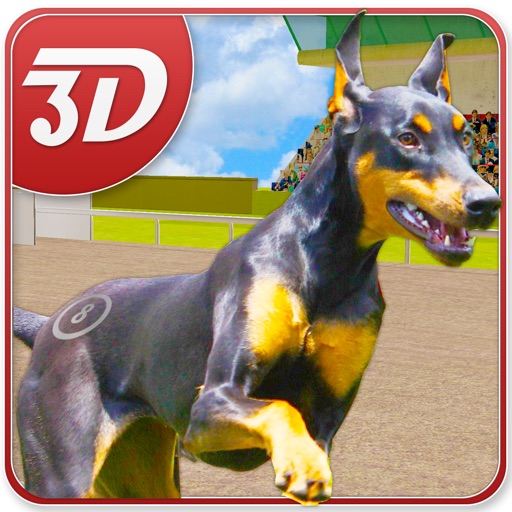 Virtual Dog Racing Championship 3D - Real derby sport simulation game icon