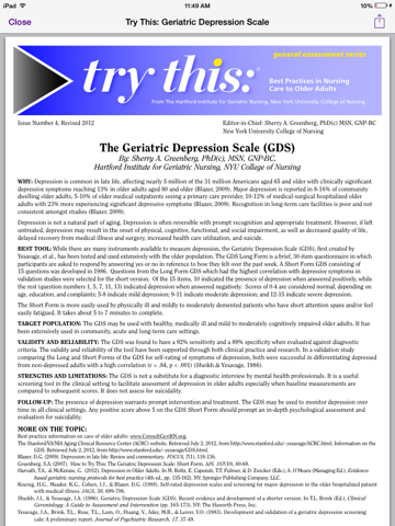 Screenshot #4 pour ConsultGeri: Dementia