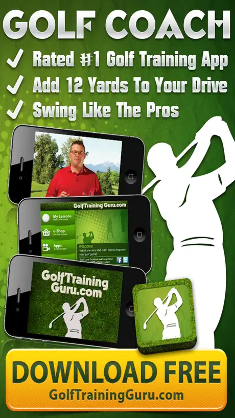 Golf Swing Coach HD FREE - Tips to improve putting, drive, tee-o