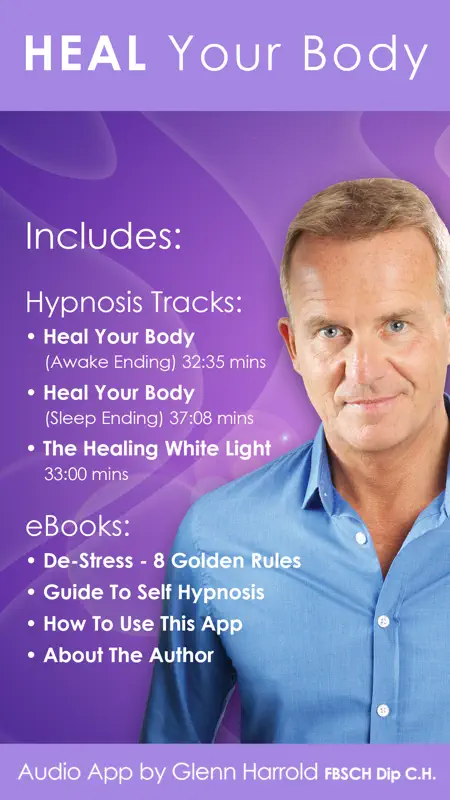 Heal Your Body by Glenn Harrold: Hypnotherapy for Health & Self-Healing screenshot 1 of 5