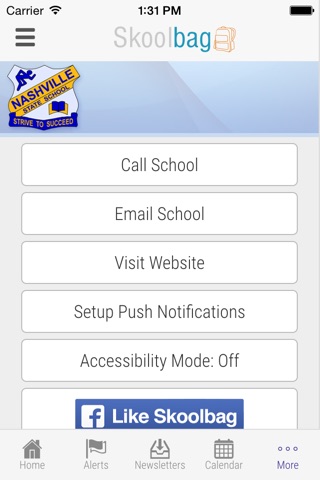 Nashville State School - Skoolbag screenshot 4