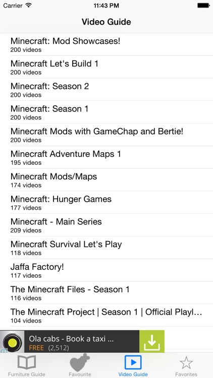 Guide for Minecraft Furniture