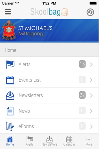 St Michael's Mittagong - Skoolbag screenshot 2
