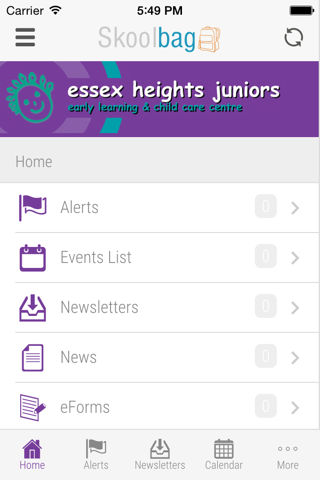 Essex Heights Juniors - Skoolbag screenshot 2