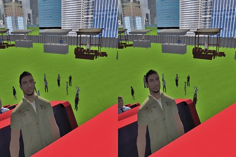 VR Top New FREE City Tourist Roller Coaster 3D screenshot 3