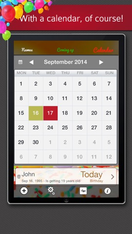 Birthday Reminder - Calendar and Countdownのおすすめ画像5
