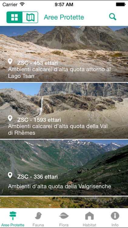 Aree Protette Valle d'Aosta