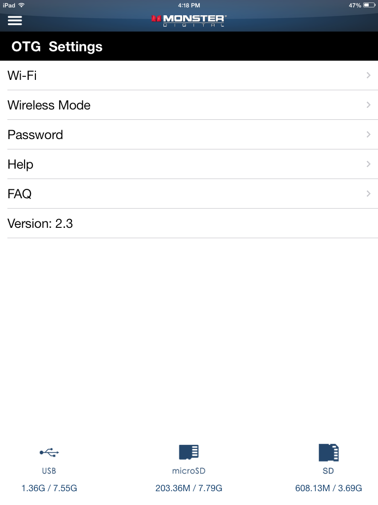 OTG Cloud by Monster Digital screenshot 7