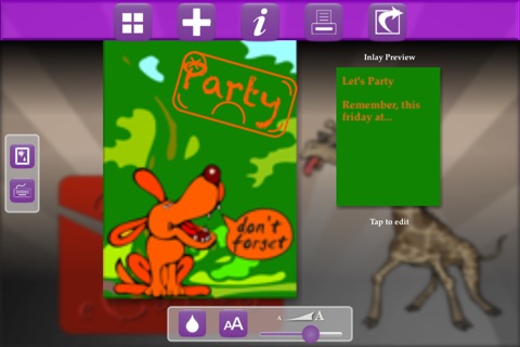 Party eCards screenshot 2