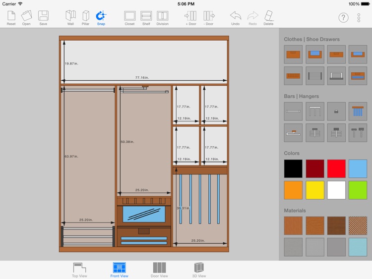 Sketch Arm - 3D Closet Designer