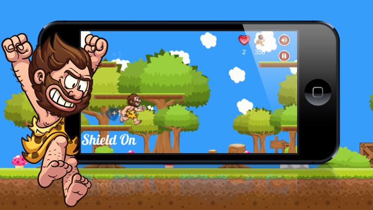 Caveman - Run , Crouch , Jump , Swing by John Oirdo