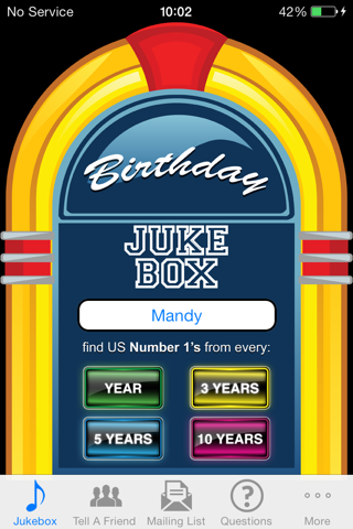 Birthday Jukebox screenshot 2