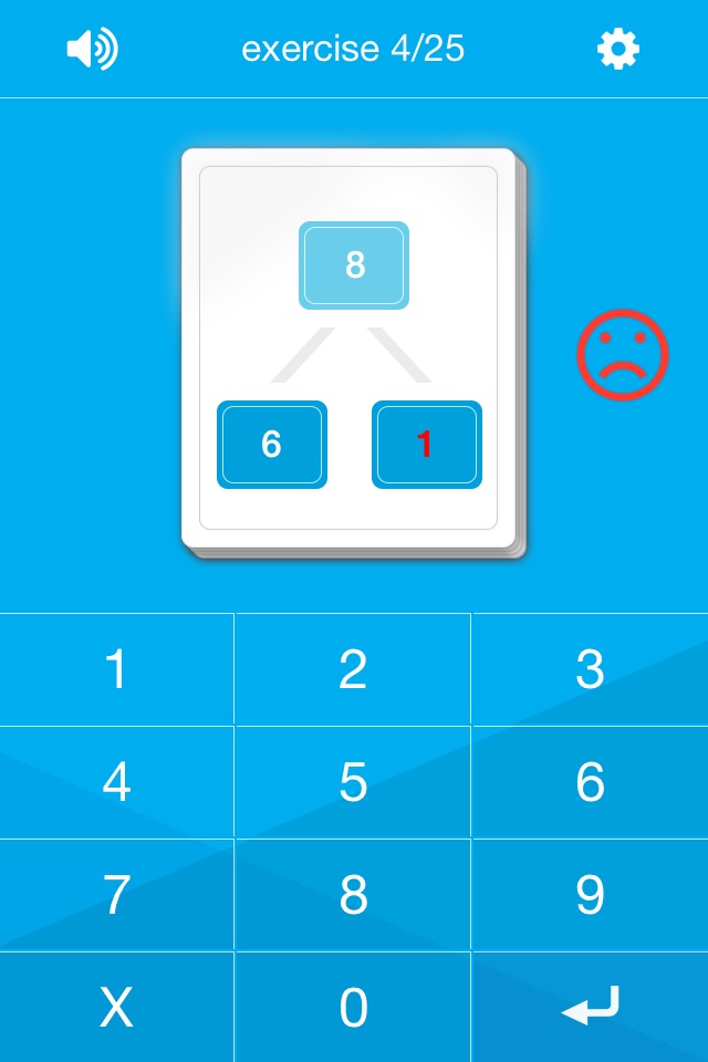 Splitting Numbers Lite screenshot 2