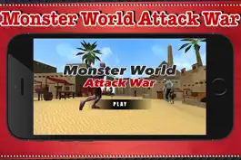Game screenshot Monster World Attack War - free game first most fun for person mod apk