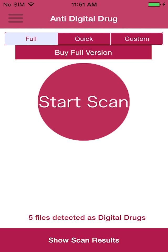 Drug Scanner-Lite - Scan your audio files for Digital Drugs screenshot 2
