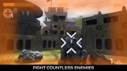 Screenshot #1 pour A*Star Shooter Battle field HD - Meilleur armée cible GRATUIT FPS armes de guerre militaires jeu mission de sniper