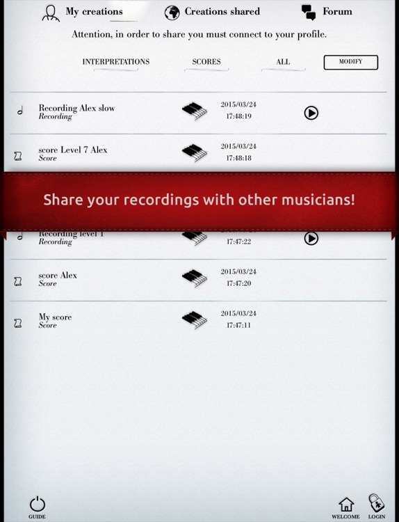 Play Brahms – Symphony No. 3 (interactive piano sheet music)