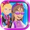 Izzy And Friends Girl Fashion Story- Sparkles High School Uniform Glam Dress Up Free Game