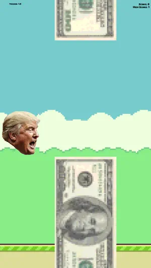 TrumpyBird - Flap your way to greatness! screenshot 1