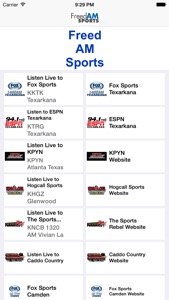 Freed AM Sports screenshot #1 for iPhone