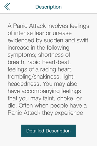 Panic Attacks + Disorder Test screenshot 2