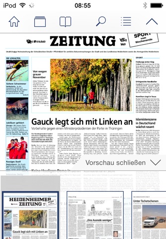 Heidenheimer Zeitung screenshot 3