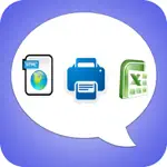 Export Messages - Save Print Backup Recover Text SMS iMessages App Contact