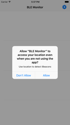 BLE Monitor screenshot 2