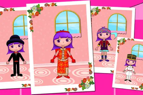 Alice's adventures dress up - educational free kids app games