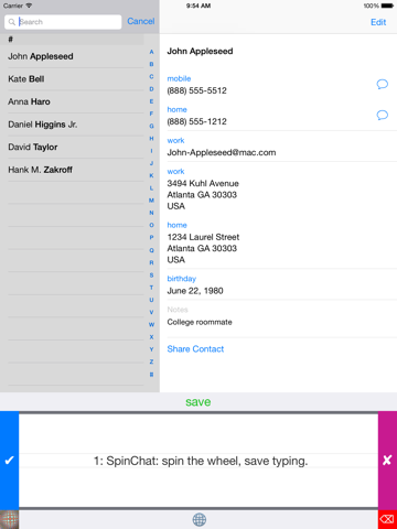 Screenshot #4 pour SpinChat