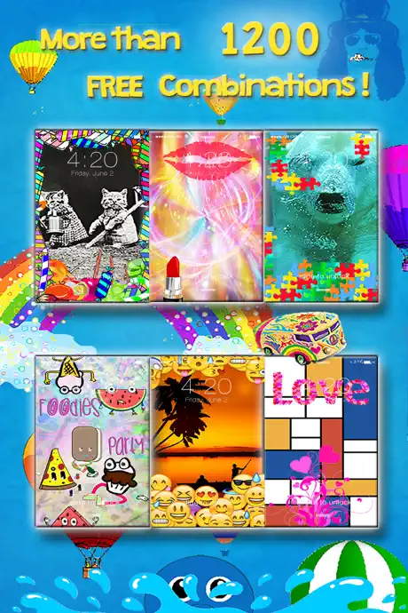 Lockscreen One - Customize your screen with fancy themes