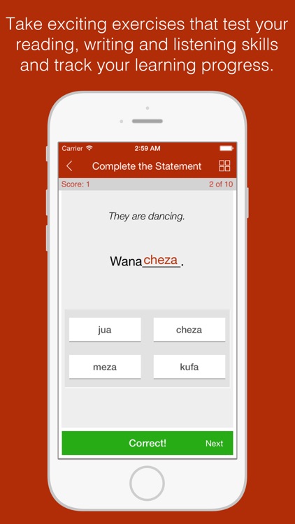 Swahili Primer - Learn To Speak And Write Swahili Language: Grammar, Vocabulary & Exercises screenshot-4