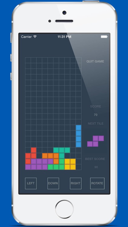 Flatris - The Legendary Game