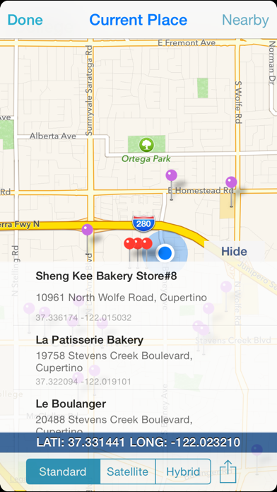 Screenshot #2 pour Coordinates.