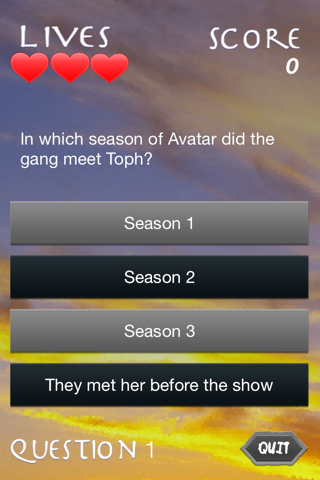 Toon Trivia - Avatar the Last Airbender Edition screenshot 2